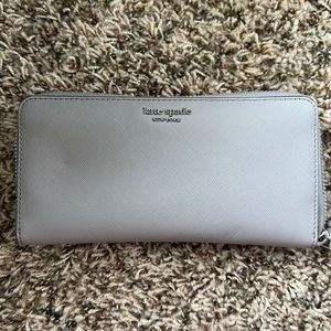 Gray Kate Spade Wallet